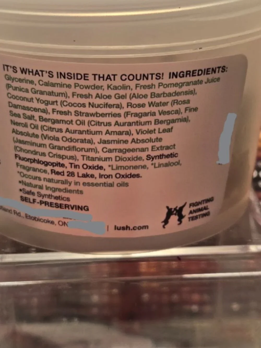 Love Dovey face cleanser
